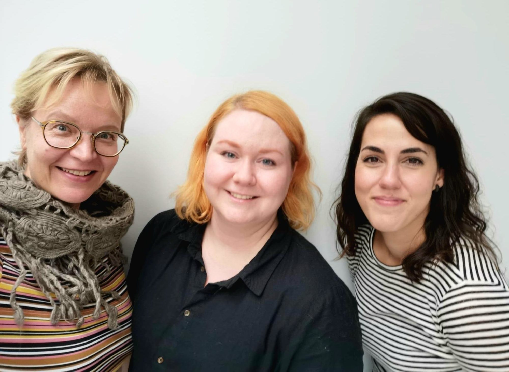 Kirsi Heikinheimo, Laura Lehtonen ja Heidi Karvonen muodostavat StepApp- toiminnan uuden tiimin