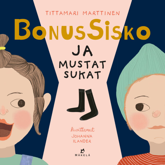 Bonussisko ja mustat sukat -kirjan kansi