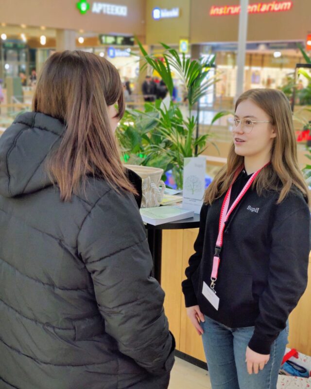 Eeva Kuule Mua! -tapahtumassa Jumbossa.