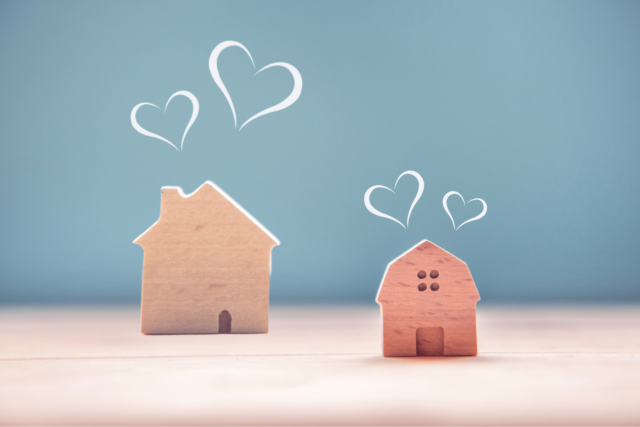 parisuhde kahdessa kodissa - kuvituskuva