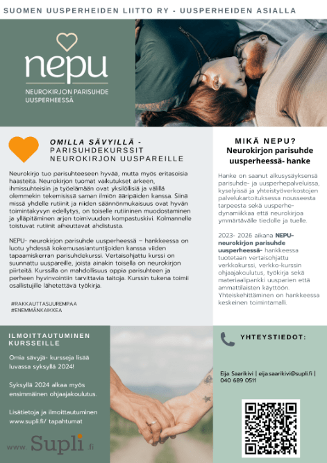 Neurokirjon parisuhde uusperheessä -esite